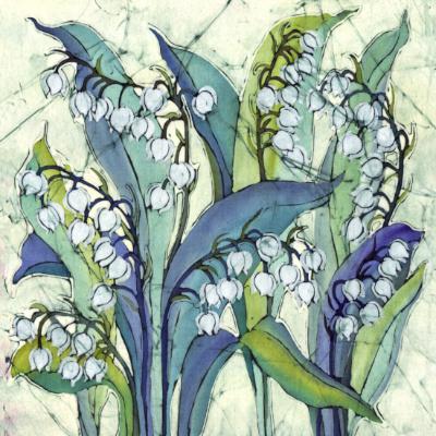 No.238 Lily of the Valley Greeting Card